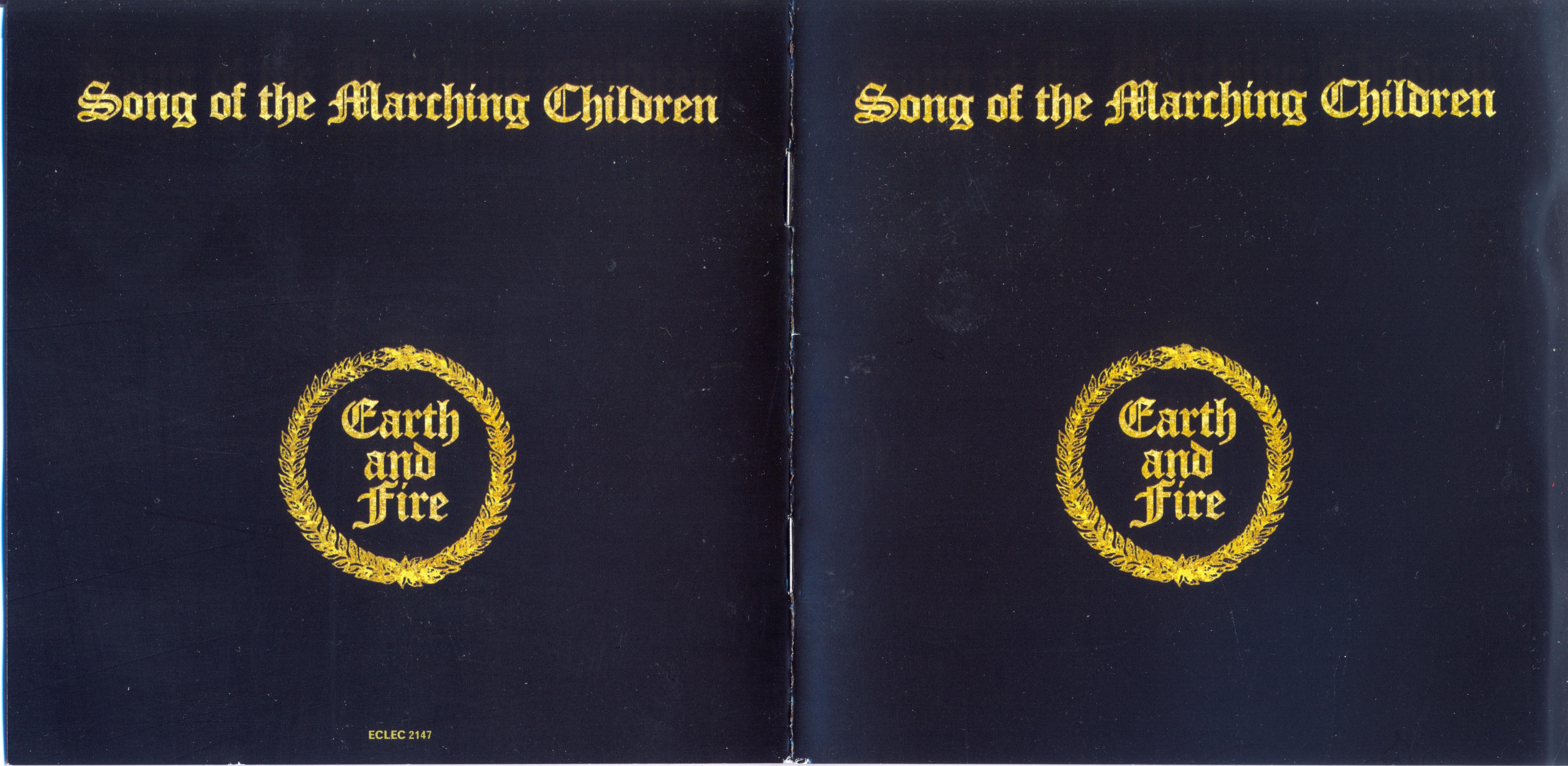 Earth & Fire  Song Of The Marching Children : Front + Inlay